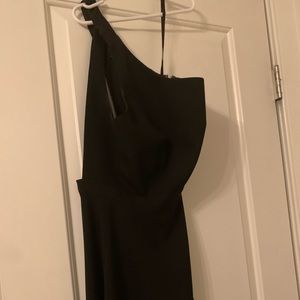 NBD x THE NAVEN TWINS black cut out party dress